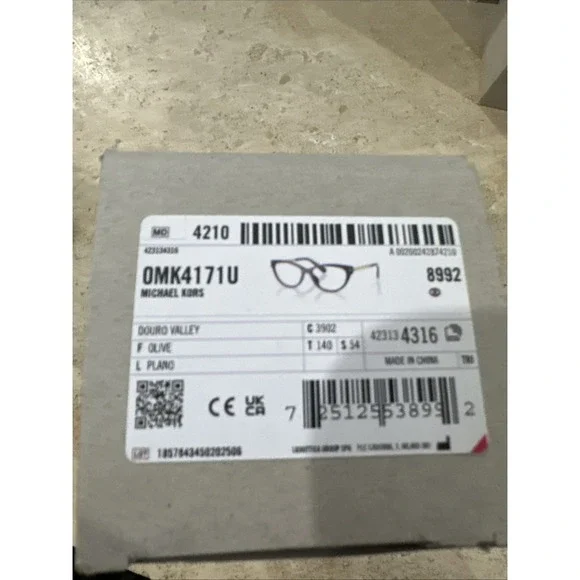 Michael Kors MK4171U DOURO VALLEY OLIVO PLANO EYEGLASSES NIB